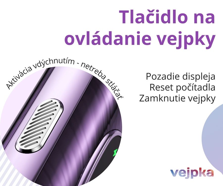 OXVA Xlim Pro 2 tlačidlo detail